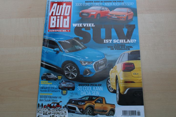 Deckblatt Auto Bild (04/2019)